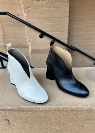 All Black Footwear V Shootie Boot