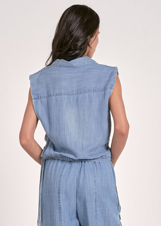 Elan Point Collar Top - FS