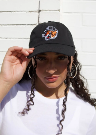 Ink Detroit Motor City Kitty Dad Cap