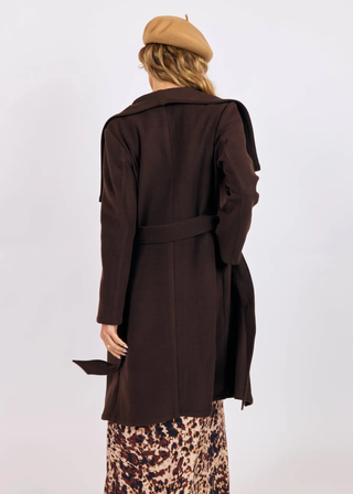 Sage the Label Tati Belted Coat