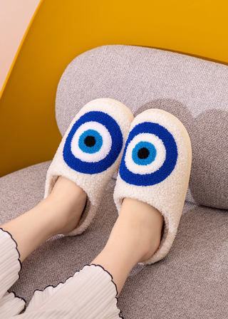 Evileye Soft Fluffy Slipper