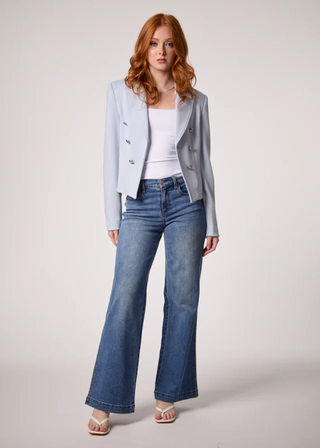 Blue Revival Charlotte Cropped Blazer