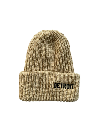 Ink Detroit Basic Detroit Lumberjack Knit Beanie
