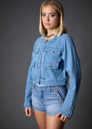 Blue Revival Sabrina Recycled Denim Jacket