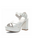White Crinkle Patent
