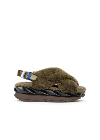 4CCCCEES Mellow Fomi Shearling Sandal