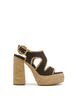 Chocolate Brown Suede