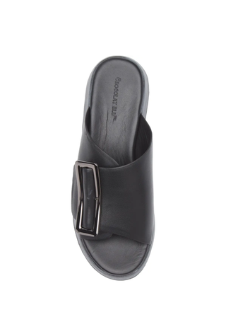 Chocolat Blu Ela Platform Wedge Slide Sandal