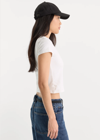 Good American Super Stretch Baby Tee