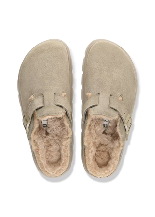 Papillio Boston Chunky Shearling Clog