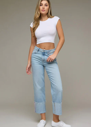 Hidden Ella Cropped Jeans
