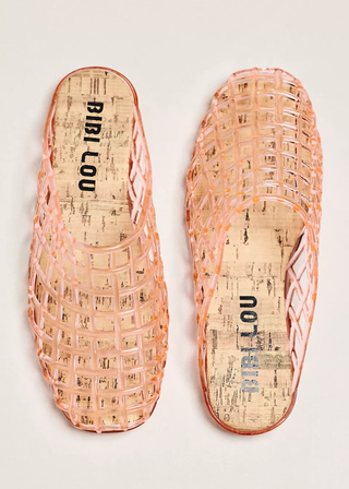Bibi Lou Jelly Flat Mule