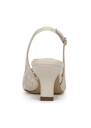 Sam Edelman Bianka Mesh Detail Pointed Toe Slingback Heels