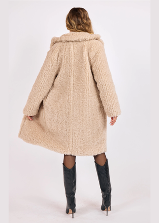 Sage the Label Rendezvous Wubby Fur Collar Coat