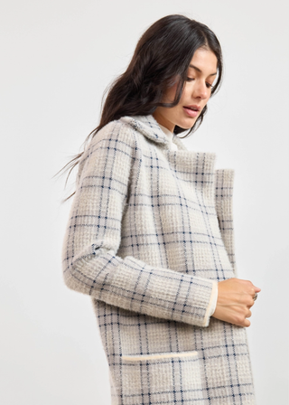 Sage the Label Marlo Plaid Coat