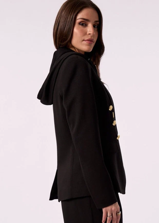 Blue Revival Helen Double Breasted Blazer w/ Hoodie
