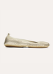 Gold Metallic Perforated