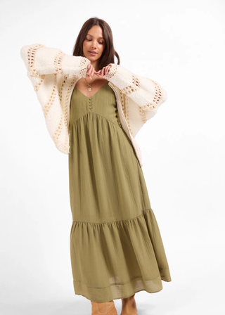 Sage the Label Fluffy Clouds Zip Sweater