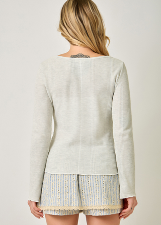 Mystree Washed Thermal Top