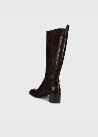 Sesto Meucci Ferny Snake Skin Tall Boot - MD