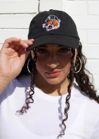 Ink Detroit Motor City Kitty Dad Cap