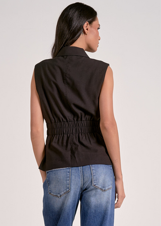Elan Waist Cinched Vest