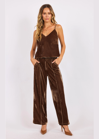 Sage the Label Twilight Spell Stretch Velvet Trouser