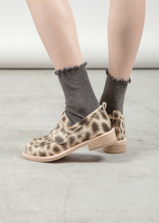 All Black Footwear Wow Cow Loafer
