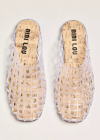 Bibi Lou Jelly Flat Mule