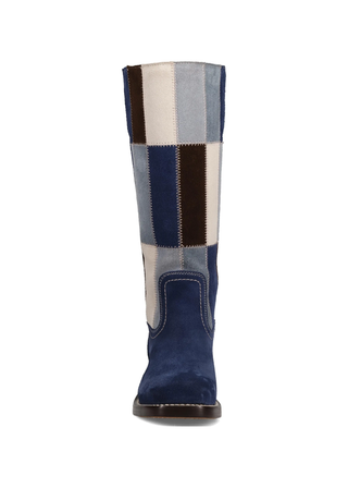 Frye Campus 14L Patchwork Boot