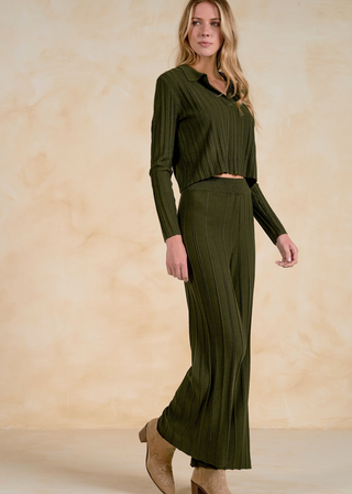 Elan Knit Wide Leg Pants