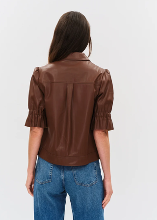 Six / Fifty Jennifer Faux Leather Jacket