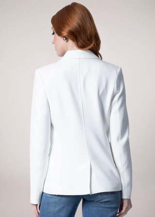 Blue Revival Helen Double Breasted Blazer w/ Hoodie