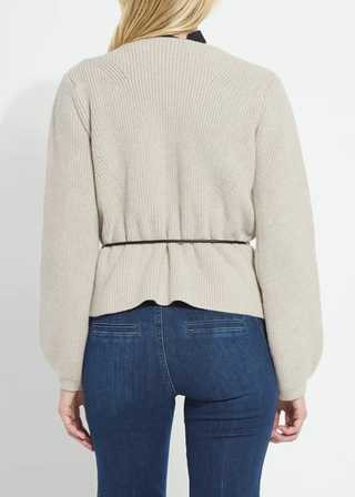 Lysse Ravenna Peplum Knitted Cardigan