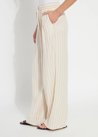 Lysse Iria Pleated Drawstring Wide Leg Pant