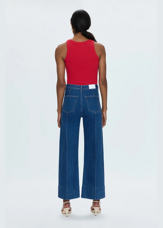 Pistola Penny High Rise Wide Ankle Jeans