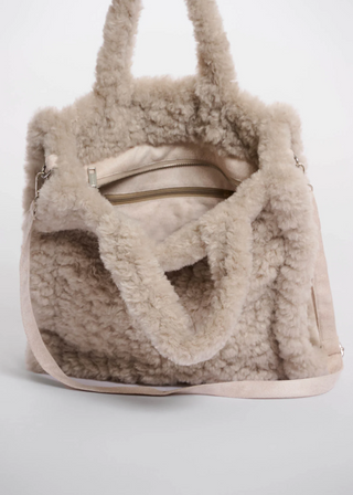 Rino & Pelle Brax Faux Fur Shopper Tote