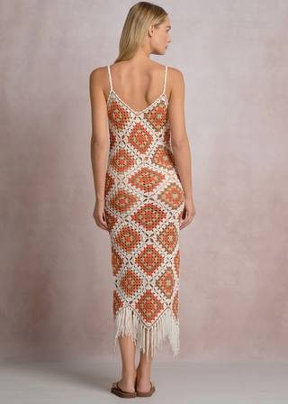Elan Aleki Crochet Maxi Dress