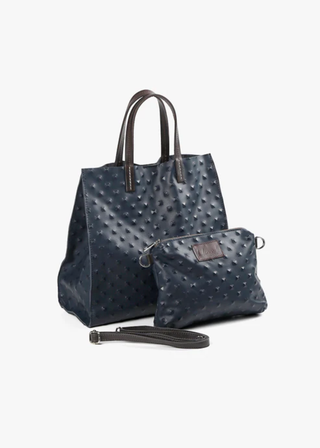 All Black Footwear Pebble Purse