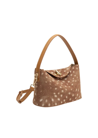 Melie Bianco Lana Bambi Recycled Vegan Leather Crossbody Bag