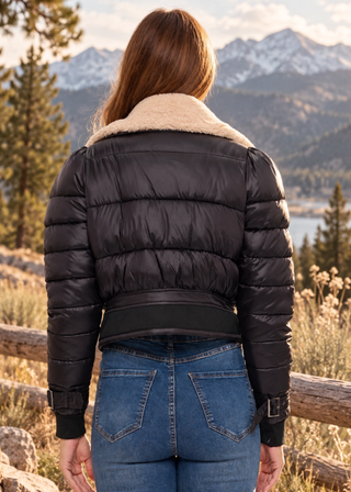 Coalition Metro Puff Luxe Bomber Jacket