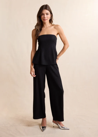 Sage the Label Gilded Evening Pinstripe Pants