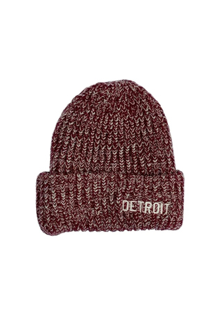 Ink Detroit Basic Detroit Lumberjack Knit Beanie
