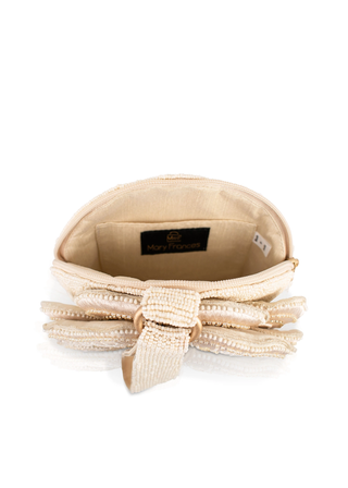Mary Frances Petal Me Wristlet Handbag