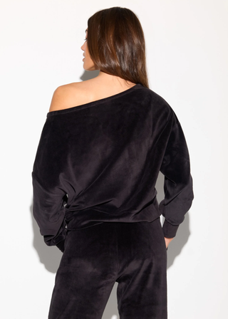 Spiritual Gangster Ava Velour Sweatshirt