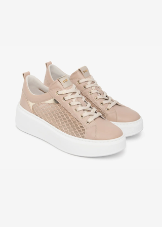 NeroGiardini Mesh Platform Sneaker