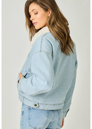 Mystree Blouson Denim Jacket