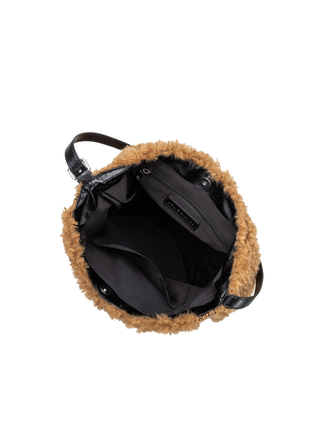 Melie Bianco Annie Faux Fur Tote Bag