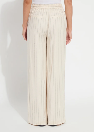 Lysse Iria Pleated Drawstring Wide Leg Pant