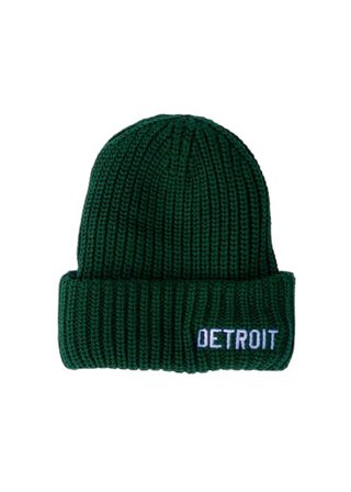 Ink Detroit Basic Detroit Lumberjack Knit Beanie
